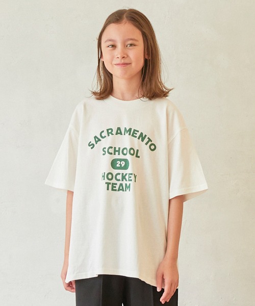 undeny.(アンディニ-)の「アンディニー TEAM Tシャツ(Tシャツ/カットソー・キッズ・ブルー/ホワイト/ベージュ系その他・L/XL/M)」の2枚目の写真