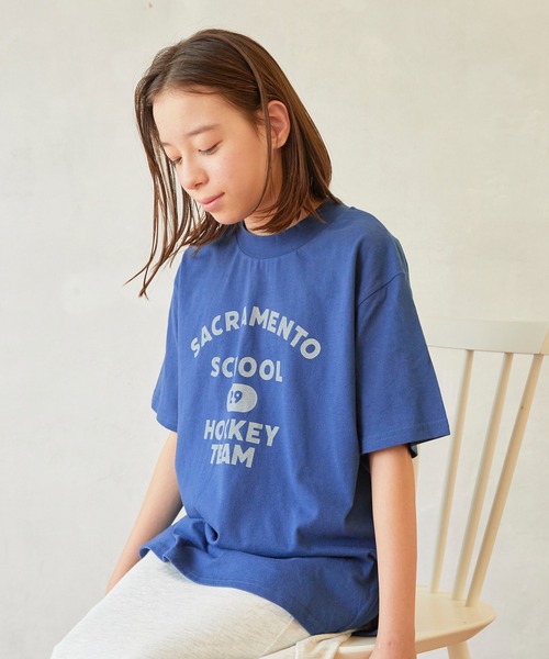 undeny.(アンディニ-)の「アンディニー TEAM Tシャツ(Tシャツ/カットソー・キッズ・ブルー/ホワイト/ベージュ系その他・L/XL/M)」の3枚目の写真