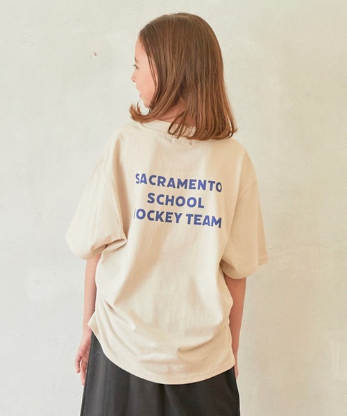 undeny.(アンディニ-)の「アンディニー TEAM Tシャツ(Tシャツ/カットソー・キッズ・ブルー/ホワイト/ベージュ系その他・L/XL/M)」の5枚目の写真