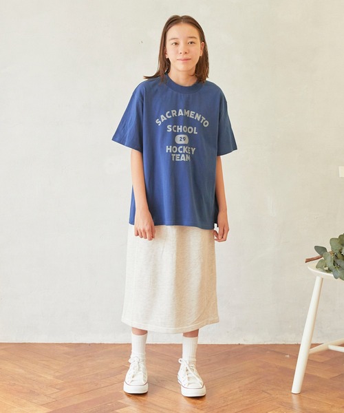 undeny.(アンディニ-)の「アンディニー TEAM Tシャツ(Tシャツ/カットソー・キッズ・ブルー/ホワイト/ベージュ系その他・L/XL/M)」の7枚目の写真