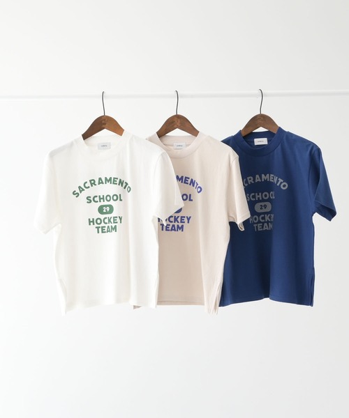 undeny.(アンディニ-)の「アンディニー TEAM Tシャツ(Tシャツ/カットソー・キッズ・ブルー/ホワイト/ベージュ系その他・L/XL/M)」の15枚目の写真
