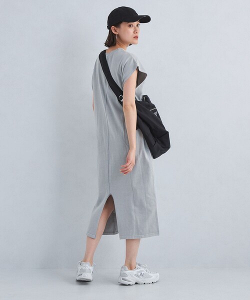 STAR&STRIPE（スターアンドストライプ）の「【別注】＜STAR&STRIPE＞フレンチスリーブ ワンピース（ワンピース・レディース・ブラウン/ナチュラル/グレー/ブラック・FREE）」の10枚目の写真