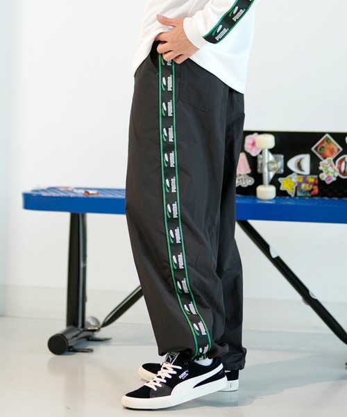 PUMA（プーマ）の「PUMA SKATEBOARDING/プーマ スケートボーディング トラックパンツ 裾ドローコード 625689（その他パンツ・メンズ・コバルトブルー/ブラック・M/L/XL）」の5枚目の写真