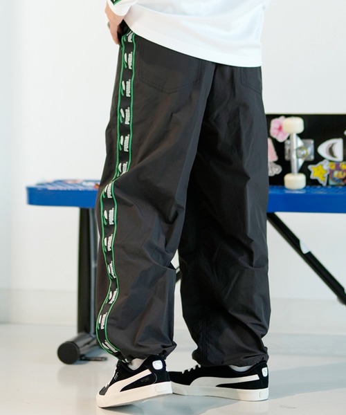 PUMA（プーマ）の「PUMA SKATEBOARDING/プーマ スケートボーディング トラックパンツ 裾ドローコード 625689（その他パンツ・メンズ・コバルトブルー/ブラック・M/L/XL）」の6枚目の写真