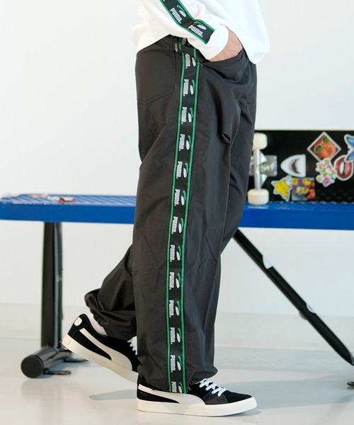PUMA（プーマ）の「PUMA SKATEBOARDING/プーマ スケートボーディング トラックパンツ 裾ドローコード 625689（その他パンツ・メンズ・コバルトブルー/ブラック・M/L/XL）」の7枚目の写真