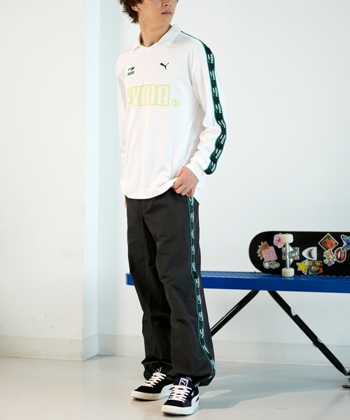 PUMA（プーマ）の「PUMA SKATEBOARDING/プーマ スケートボーディング トラックパンツ 裾ドローコード 625689（その他パンツ・メンズ・コバルトブルー/ブラック・M/L/XL）」の8枚目の写真