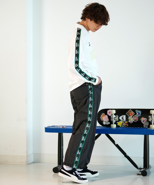 PUMA（プーマ）の「PUMA SKATEBOARDING/プーマ スケートボーディング トラックパンツ 裾ドローコード 625689（その他パンツ・メンズ・コバルトブルー/ブラック・M/L/XL）」の11枚目の写真