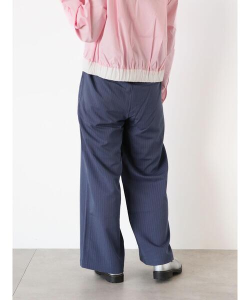 ehka sopo(エヘカソポ)の「配色イージースラックス(スラックス・レディース・ブラック/グレー/ブルー・F)」の18枚目の写真