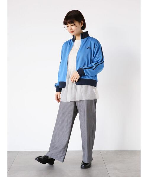 ehka sopo(エヘカソポ)の「配色イージースラックス(スラックス・レディース・ブラック/グレー/ブルー・F)」の20枚目の写真