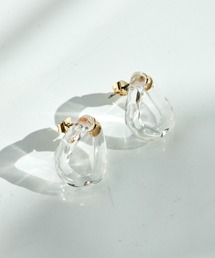 《チタンポスト》ジェリーリングピアス