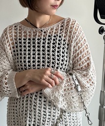 ラメメッシュニット【ZOZOTOWN限定アイテム】