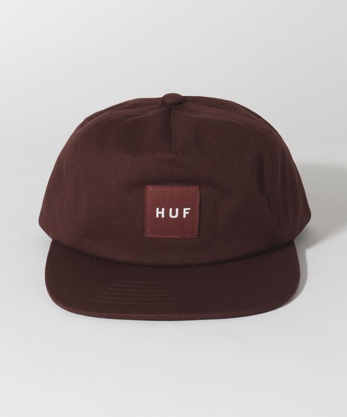 HUF(ハフ)の「【HUF/ハフ】BOX SNAPBACK/ボックスロゴベースボールキャップ(キャップ・メンズ・ブラック/アイボリー/ワイン/ブラウン/ネイビー/ブラウン系その他・FREE)」の16枚目の写真