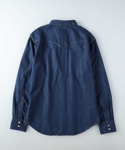 Levi's(リーバイス)の「【Levi's】スタンダードウエスタンシャツ(シャツ/ブラウス・メンズ・ダークインディゴブルー・L/M/S)」の2枚目の写真