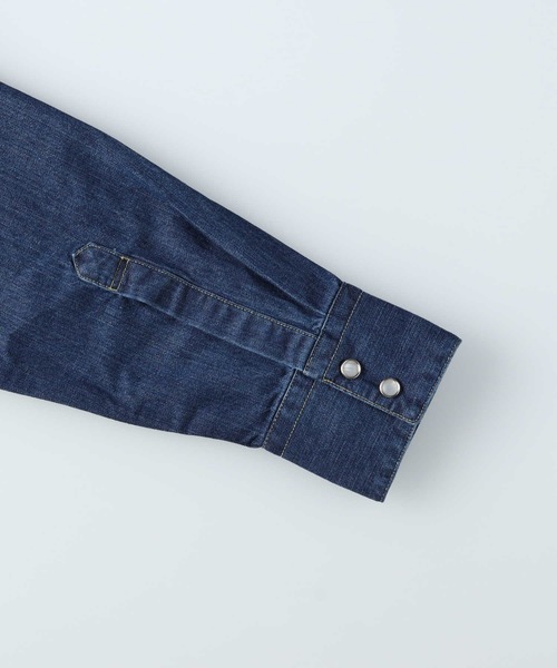Levi's(リーバイス)の「【Levi's】スタンダードウエスタンシャツ(シャツ/ブラウス・メンズ・ダークインディゴブルー・L/M/S)」の6枚目の写真
