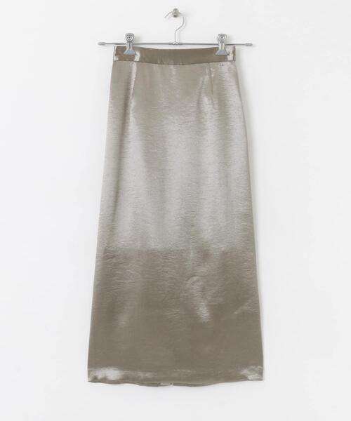 セール】シャイニーサテンナロースカート（スカート）｜SENSE OF PLACE
