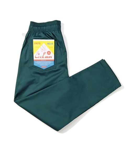 COOKMAN（クックマン）の「Cookman クックマン シェフパンツ イージーパンツ ワイドパンツ Lincoln Green（その他パンツ・メンズ・グリーン・MEDIUM/LARGE）」の5枚目の写真