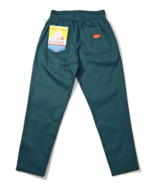 COOKMAN（クックマン）の「Cookman クックマン シェフパンツ イージーパンツ ワイドパンツ Lincoln Green（その他パンツ・メンズ・グリーン・MEDIUM/LARGE）」の7枚目の写真