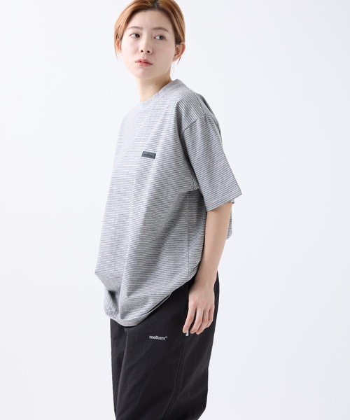 meltum（メルタム）の「BORDER S/S T-SHIRT（Tシャツ/カットソー・メンズ・ブラック/グレー/ネイビー・MEDIUM/LARGE/X-LARGE）」の8枚目の写真