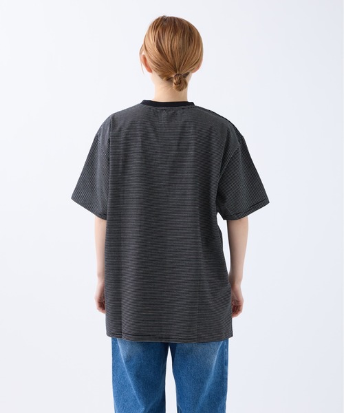 meltum（メルタム）の「BORDER S/S T-SHIRT（Tシャツ/カットソー・メンズ・ブラック/グレー/ネイビー・MEDIUM/LARGE/X-LARGE）」の13枚目の写真
