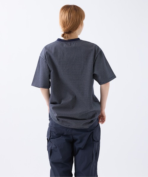meltum（メルタム）の「BORDER S/S T-SHIRT（Tシャツ/カットソー・メンズ・ブラック/グレー/ネイビー・MEDIUM/LARGE/X-LARGE）」の19枚目の写真