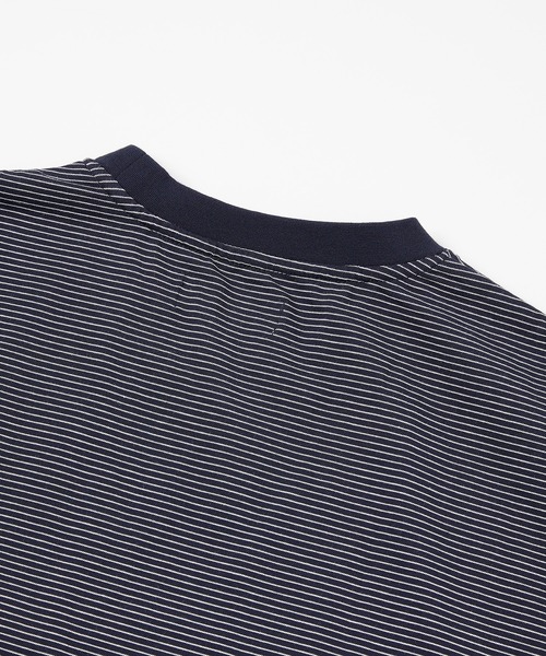 meltum(メルタム)の「BORDER S/S T-SHIRT(Tシャツ/カットソー・メンズ・ブラック/グレー/ネイビー・MEDIUM/LARGE/X-LARGE)」の8枚目の写真