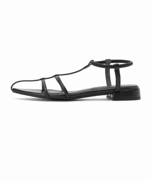 LE TALON（ルタロン）の「《追加》ポインテッドダブルTストラップサンダル（サンダル・レディース・ホワイト/シルバー/ブラック系その他・SMALL/MEDIUM/LARGE/X-LARGE/X-SMALL）」の22枚目の写真
