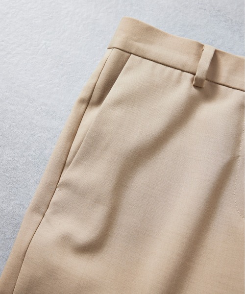 SETUP7（セットアップセブン）の「【SETUP7】Basic Tapered Pants　/　美シルエットベーシックテーパードパンツ（スラックス・レディース・ブラック/ライトベージュ/ブラウン/ライトブルー・S/M/XS）」の21枚目の写真