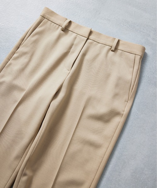 SETUP7（セットアップセブン）の「【SETUP7】Basic Tapered Pants　/　美シルエットベーシックテーパードパンツ（スラックス・レディース・ブラック/ライトベージュ/ブラウン/ライトブルー・S/M/XS）」の22枚目の写真