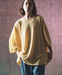 mt8997- Jacquard texture T-shirt Tシャツ