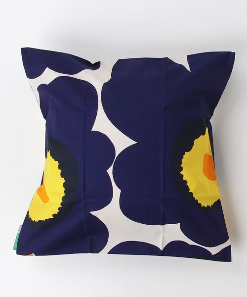 marimekko（マリメッコ）の「Unikko / 60th c.cover 50x50cm（クッション/クッションカバー・レディース・ネイビー・FREE）」の7枚目の写真