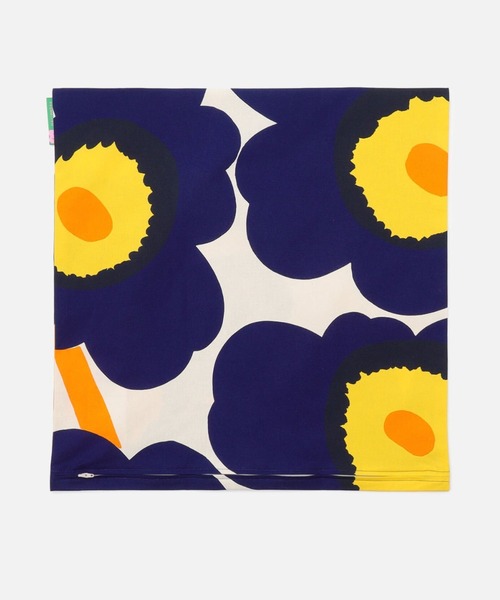 marimekko（マリメッコ）の「Unikko / 60th c.cover 50x50cm（クッション/クッションカバー・レディース・ネイビー・FREE）」の2枚目の写真