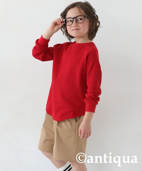 セール】サーマルトップス（Tシャツ/カットソー）｜antiqua  