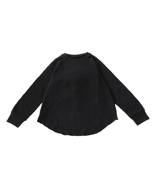 antiqua(アンティカ)の「サーマルトップス(Tシャツ/カットソー・キッズ・ブラック/オフホワイト/グレー/ネイビー/レッド・130/140/150/160)」の6枚目の写真
