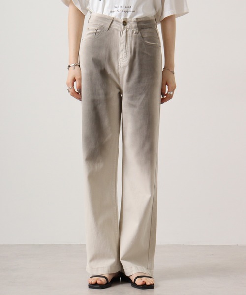【セール】je crois soi used風加工パンツ（その他パンツ）｜FUNALIVE（ファンアライブ）