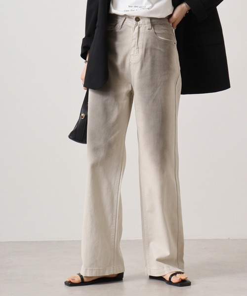 【セール】je crois soi used風加工パンツ（その他パンツ）｜FUNALIVE（ファンアライブ）