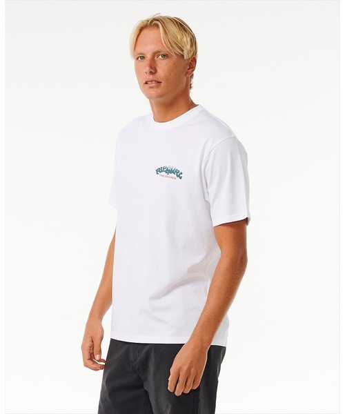 rip curl(リップカール)の「【RIPCURL(リップカール)】M THE SPHINX TEE/リラックスフィットミステリアスプリントコットン100%半袖Tシャツ(Tシャツ/カットソー・メンズ・ホワイト/ブラック系その他・X-LARGE/LARGE/MEDIUM)」の12枚目の写真
