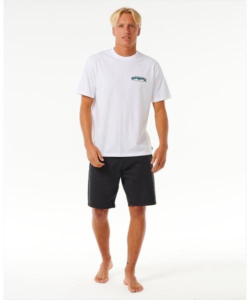 rip curl(リップカール)の「【RIPCURL(リップカール)】M THE SPHINX TEE/リラックスフィットミステリアスプリントコットン100%半袖Tシャツ(Tシャツ/カットソー・メンズ・ホワイト/ブラック系その他・X-LARGE/LARGE/MEDIUM)」の5枚目の写真