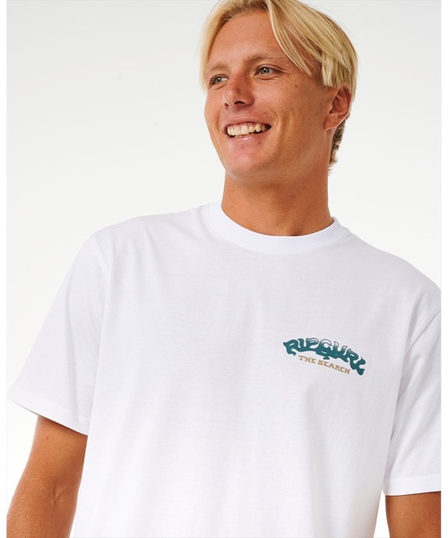 rip curl(リップカール)の「【RIPCURL(リップカール)】M THE SPHINX TEE/リラックスフィットミステリアスプリントコットン100%半袖Tシャツ(Tシャツ/カットソー・メンズ・ホワイト/ブラック系その他・X-LARGE/LARGE/MEDIUM)」の7枚目の写真