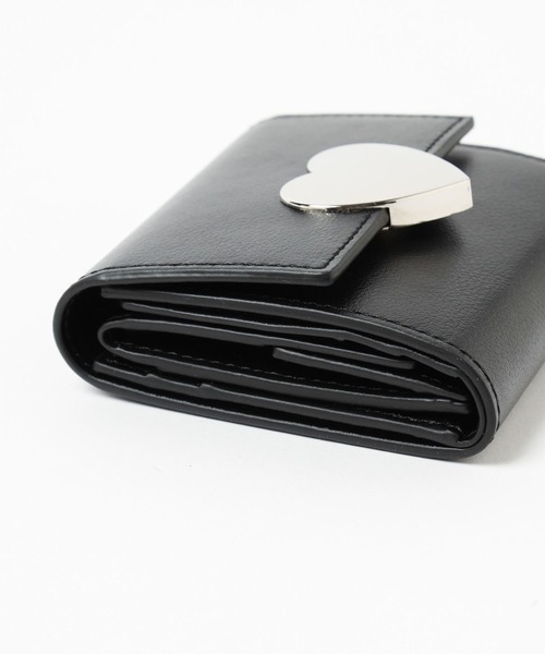 Me%(ミィパーセント)の「ハートパーツサイフ 126836(財布・レディース・ブラック/ホワイト/シルバー/レッド/ブラウン・FREE)」の20枚目の写真