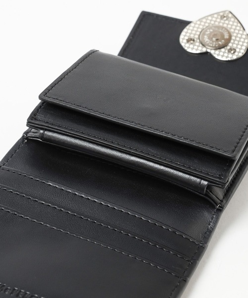 Me%(ミィパーセント)の「ハートパーツサイフ 126836(財布・レディース・ブラック/ホワイト/シルバー/レッド/ブラウン・FREE)」の12枚目の写真