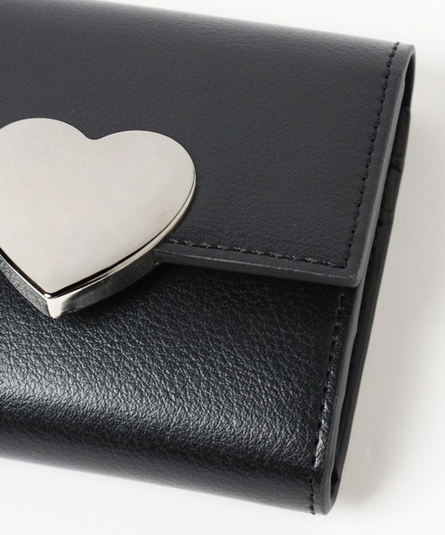Me%(ミィパーセント)の「ハートパーツサイフ 126836(財布・レディース・ブラック/ホワイト/シルバー/レッド/ブラウン・FREE)」の9枚目の写真