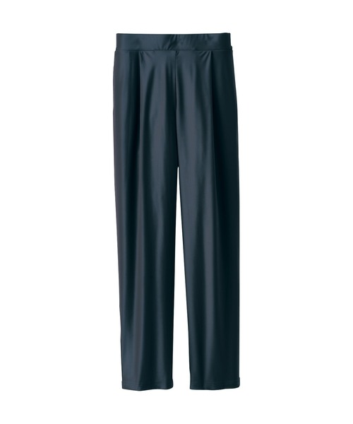 BELLUNA PLUS(ベルーナ)の「ヒンヤリ冷感!リラックステーパードパンツ(その他パンツ・レディース・チャコール/ネイビー/ブルーグレー・SMALL/MEDIUM/LARGE/X-LARGE)」の4枚目の写真