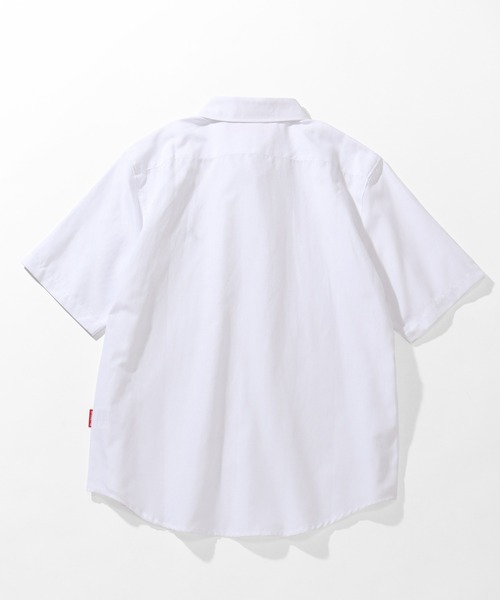 Healthknit(ヘルスニット)の「【Healthknit/ヘルスニット】オックスフォード ボタンダウン ワンポイント ショートスリーブシャツ(シャツ/ブラウス・メンズ・ホワイト/ライトグレー/サックスブルー・L/M/XL)」の5枚目の写真
