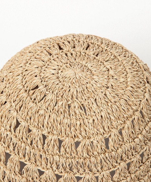 LAKOLE（ラコレ）の「透かしペーパーMIXハット / 100136（ハット・レディース・ベージュ/ブラック/ブルー・FREE）」の12枚目の写真