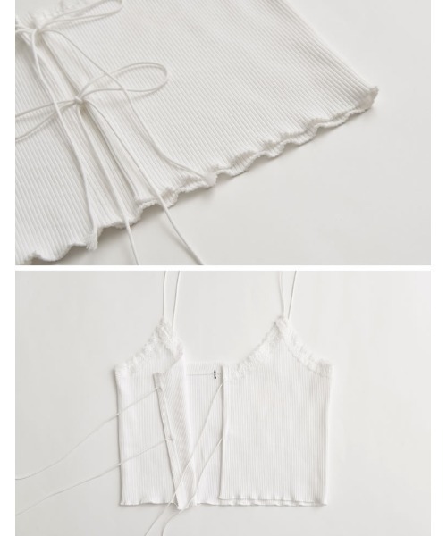 セール】[森カンナさん着用][2024 SUMMER COLLECTION]レースネック