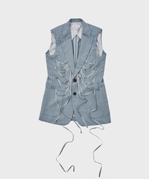 【MASU/エムエーエスユー】BONE TAILORED VEST