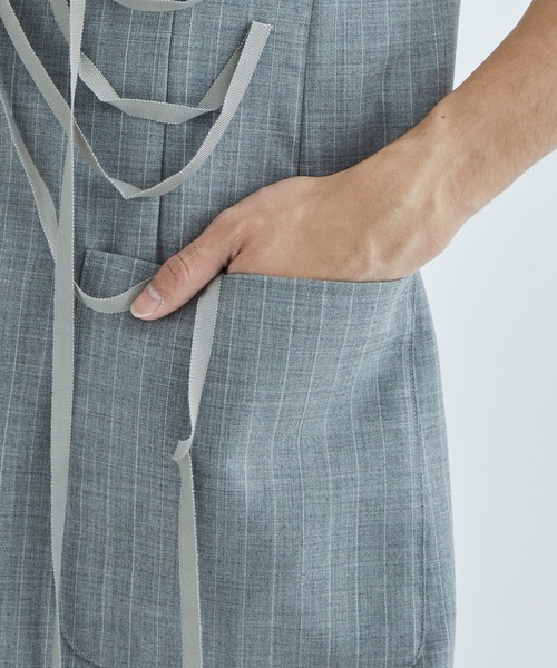 MASU(エムエーエスユー)の「【MASU/エムエーエスユー】BONE TAILORED VEST(ベスト・メンズ・その他17/グレー・46/44)」の3枚目の写真