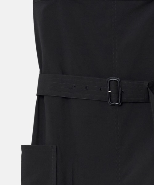 LE CIEL BLEU(ルシェルブルー)の「ベルテッドサファリジャンプスーツ / Belted Safari Jumpsuit(サロペット/オーバーオール・レディース・ベージュ/ブラック・36/38)」の11枚目の写真