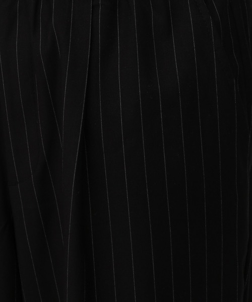 RAGEBLUE（レイジブルー）の「ストライプタックワイドスラックス/イージーパンツ（スラックス・メンズ・ネイビー/ブラック・MEDIUM/LARGE）」の10枚目の写真