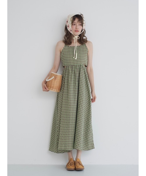 jumelle（ジュメロ）の「gingham cami op（ワンピース）」 - WEAR